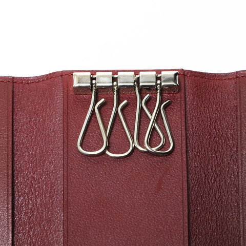 CARTIER Leather Must Line Key holder  Red WS24164