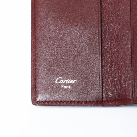 CARTIER Leather Must Line Key holder  Red WS24164