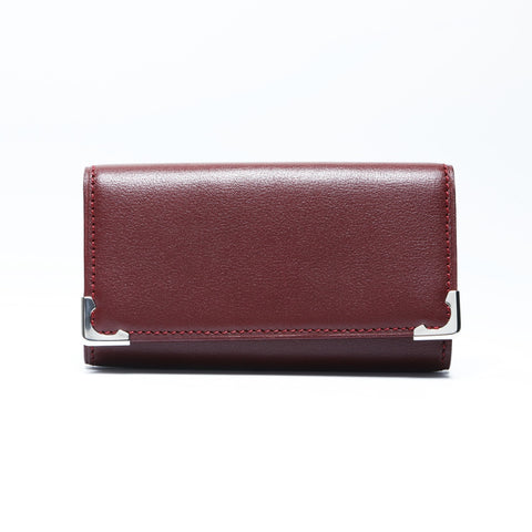 CARTIER Leather Must Line Key holder  Red WS24164
