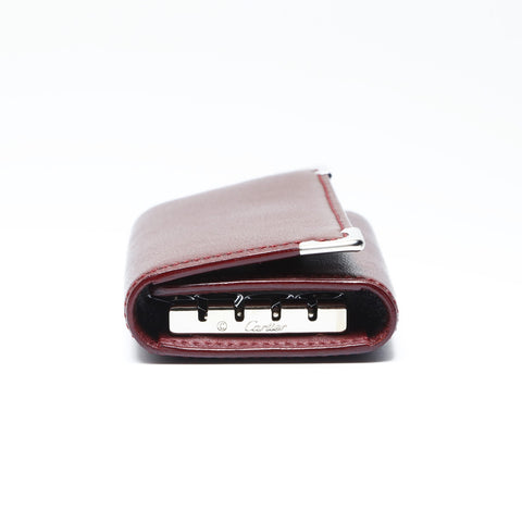 CARTIER Leather Must Line Key holder  Red WS24164