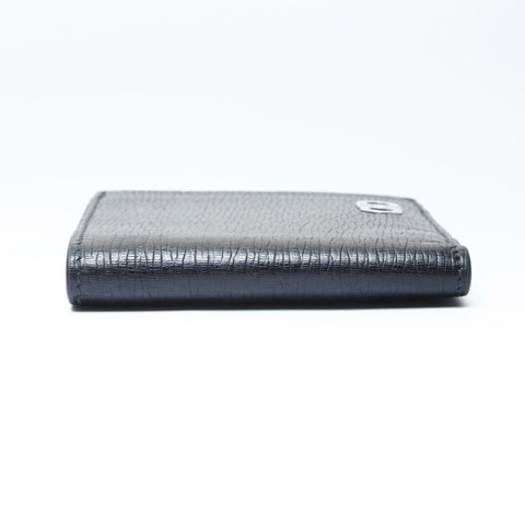 Salvatore Ferragamo Leather Gancini Bifold Wallet black WS24166