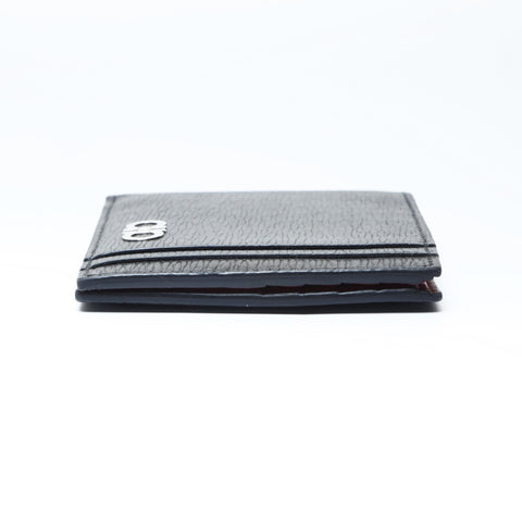 Salvatore Ferragamo Leder Gancini Bifold Geldbörse schwarz WS24166