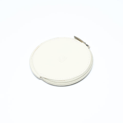 LOEWE leather mini Coin case Ivory WS24167