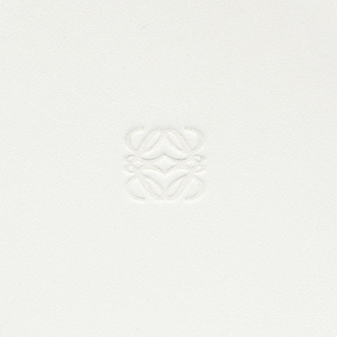 LOEWE leather mini Coin case Ivory WS24167