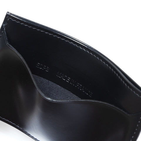 CARTIER leather Card Case black WS24175