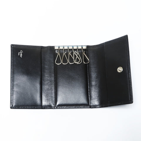 CARTIER leather Key holder  black WS24178