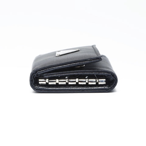 PRADA Nylon Key holder  black WS24179