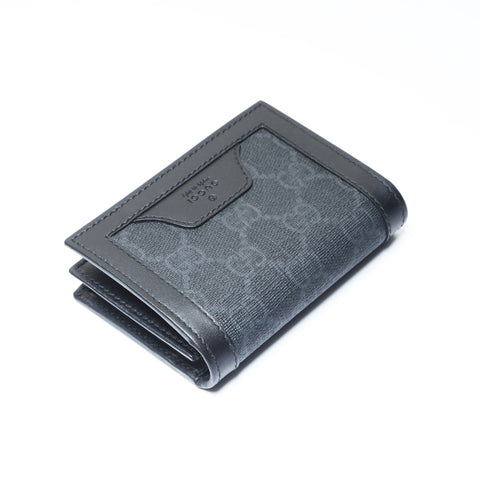 GUCCI GG Supreme Leather Card Case black WS24180