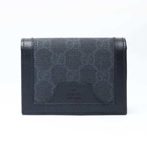 GUCCI GG Supreme Leather Card Case black WS24180