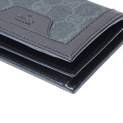 GUCCI GG Supreme Leather Card Case black WS24180