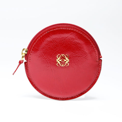 LOEWE Anagram mini Coin case Red WS24181