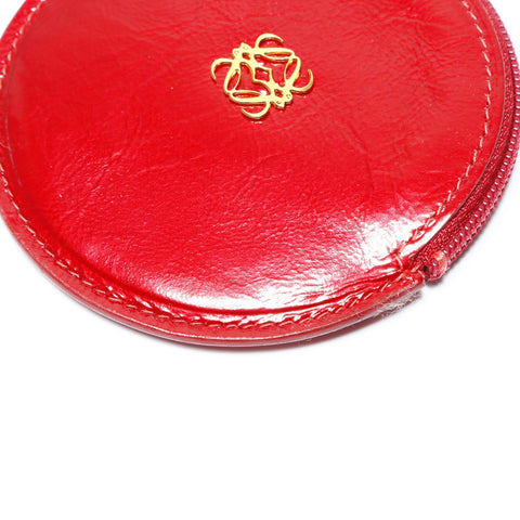 LOEWE Anagram mini Coin case Red WS24181