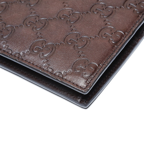 GUCCI GG Shima Bifold Wallet Brown WS24182