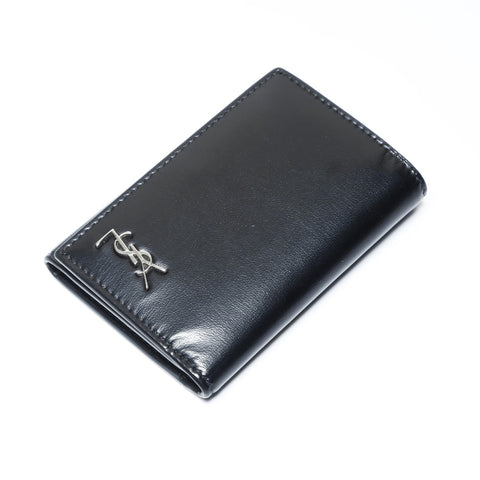 YVES SAINT LAURENT leather Key holder  black WS24183