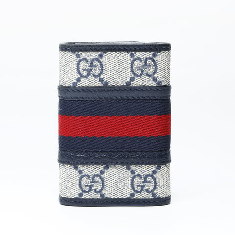 GUCCI Ophidia GG GG Supreme Key holder  Navy WS24184