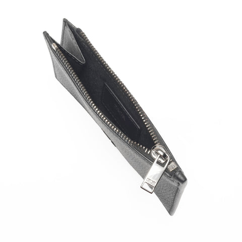 Christian Dior Leather coin case included Card Case black WS24187