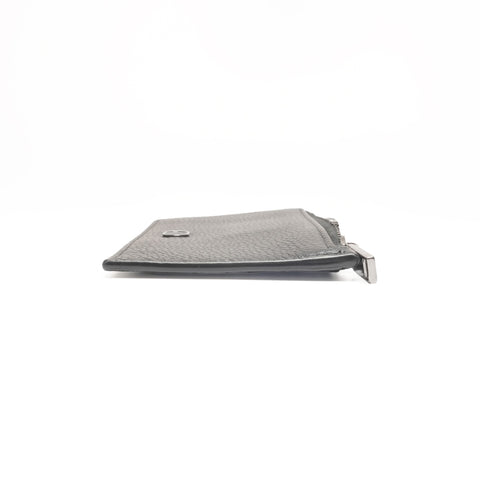 Christian Dior Leather coin case included Card Case black WS24187