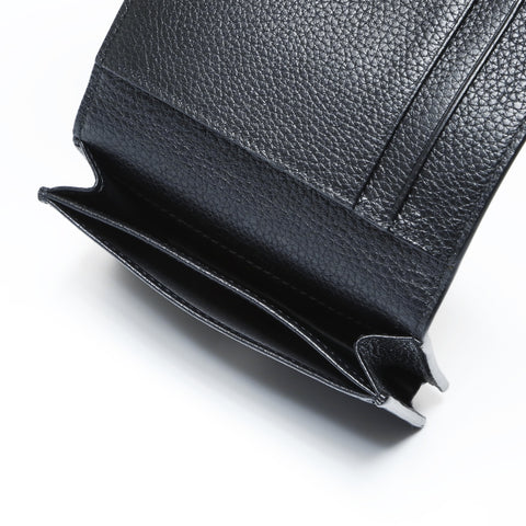 YVES SAINT LAURENT leather Card Case black WS24191