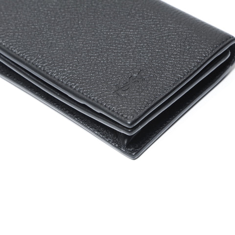 YVES SAINT LAURENT leather Card Case black WS24191