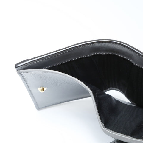 GUCCI Card Case Wallet GG Matelasse Tri-fold wallet gray WS24194