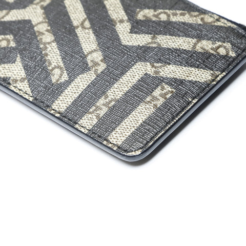 GUCCI PVC key ring included Coin case black WS24197