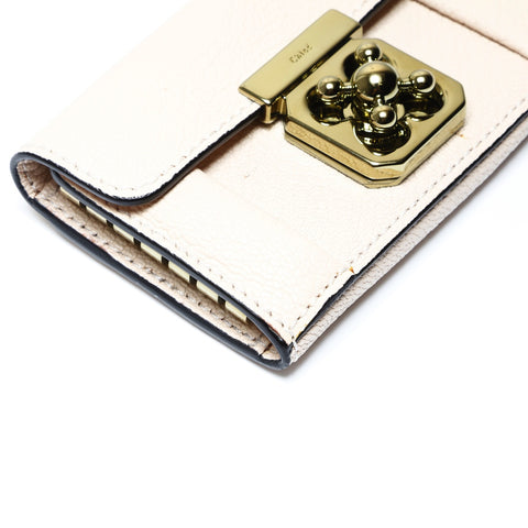 Chloe leather Key holder  pink WS24199