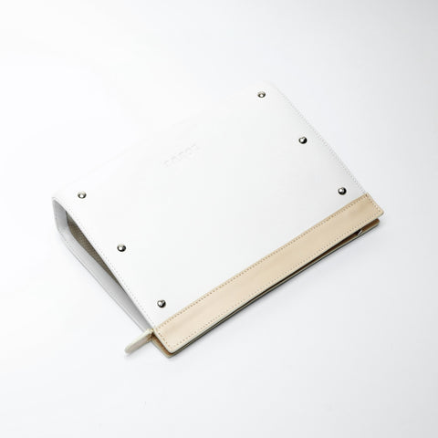 LOEWE leather Pouch white WS24201