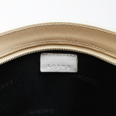 LOEWE leather Pouch white WS24201