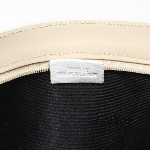 LOEWE leather Pouch white WS24201