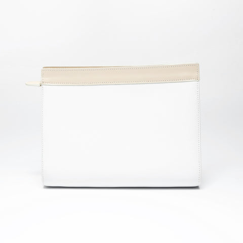 LOEWE leather Pouch white WS24201