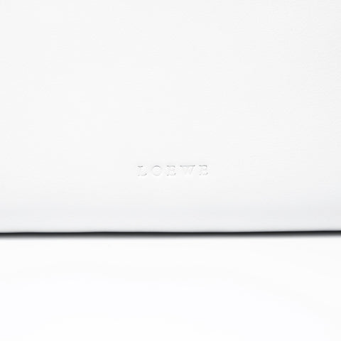LOEWE leather Pouch white WS24201