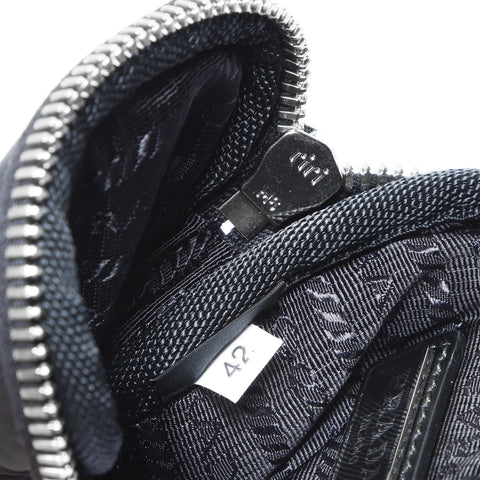 PRADA Nylon Mini Pouch Pouch black WS24204