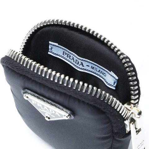PRADA Nylon Mini Pouch Pouch black WS24206
