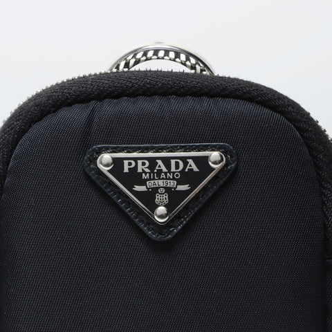 PRADA Nylon Mini Pouch Pouch black WS24207