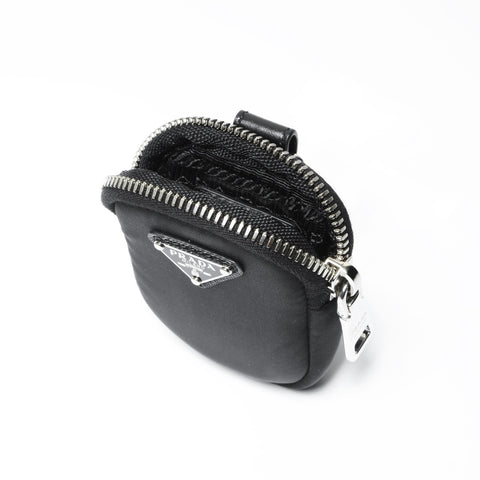 PRADA Nylon Mini Pouch Pouch black WS24208