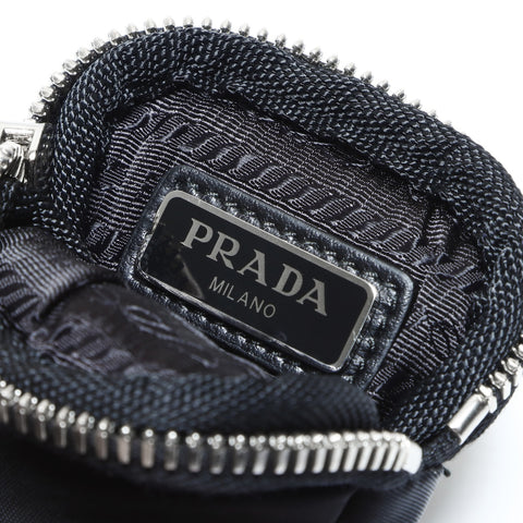 PRADA Nylon Mini Pouch Pouch black WS24209
