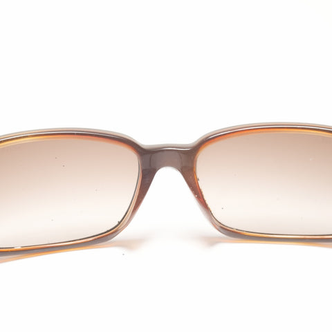 CHANEL Matrasse COCO Mark sunglasses Brown WS24214