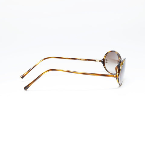 CHANEL COCO Mark sunglasses Brown WS24216