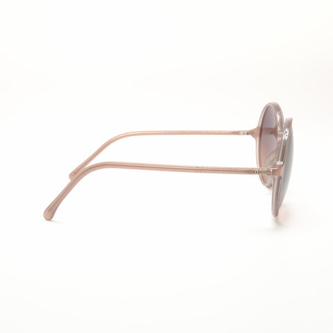 CHANEL Round Frame Lens sunglasses Brown WS24218