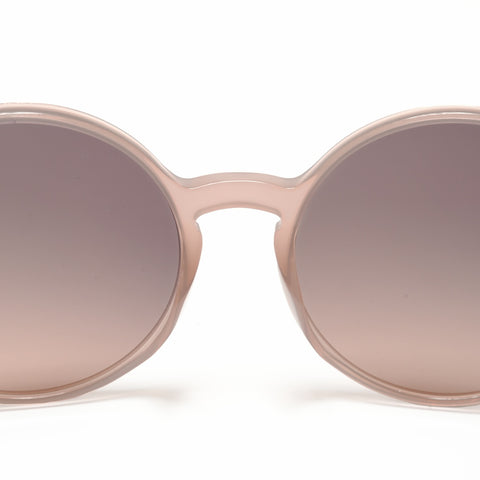 CHANEL Round Frame Lens sunglasses Brown WS24218