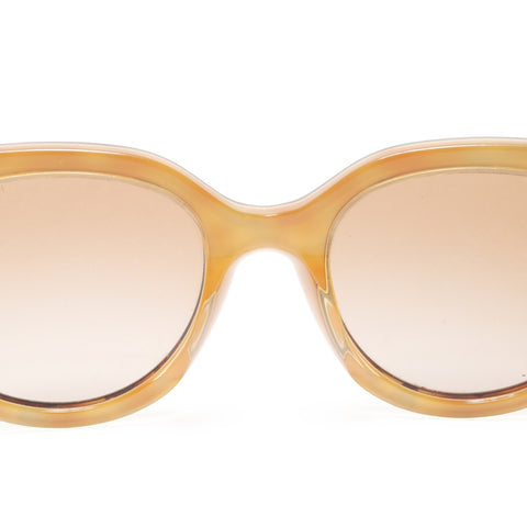 PRADA-Logo-Sonnenbrille Braun WS24219
