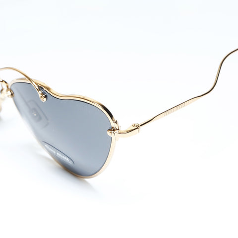 Miu Miu Heart Metal Frame sunglasses black WS24220