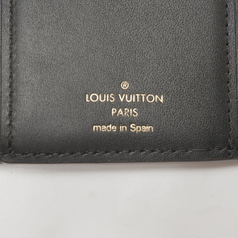 LOUIS VUITTON 2021-2025 Monogram Reverse Portefeuille Dauphine Compact Tri-fold wallet Brown WS24227