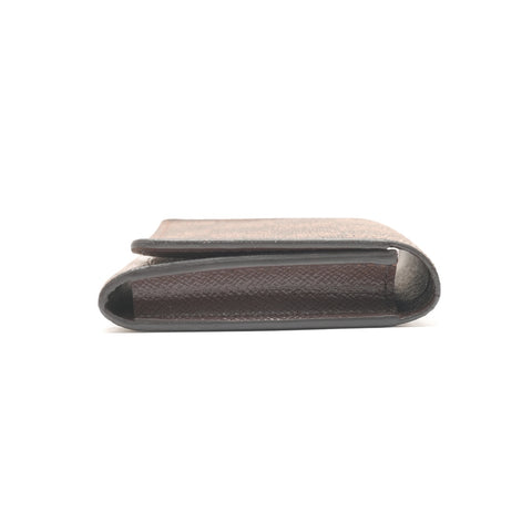 LOUIS VUITTON 2016 Damier Envelope Carte de Visite Card Case Brown WS24228