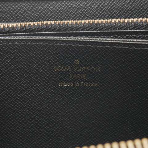 LOUIS VUITTON 2020 Monogram Giant Reverse Zippy Wallet Purse Brown WS24229