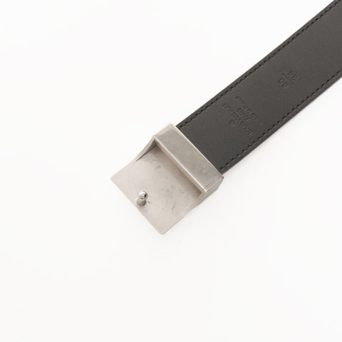 LOUIS VUITTON Damier Centur Carre 85/34 belt Brown WS24230