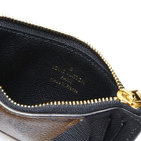 LOUIS VUITTON Porte Carte Romy Monogram Reverse Coin case Brown WS24231