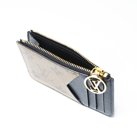 LOUIS VUITTON Porte Carte Romy Monogram Reverse Coin case Brown WS24231