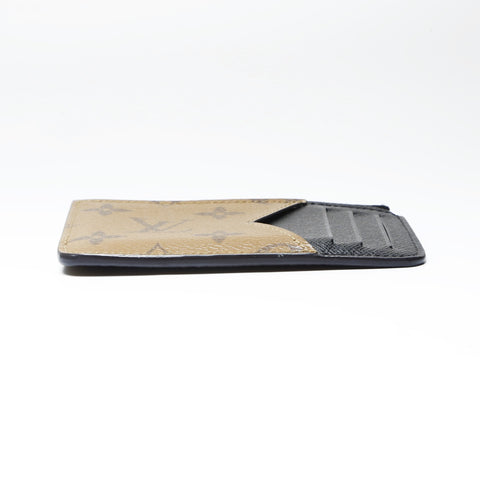 LOUIS VUITTON Porte Carte Romy Monogram Reverse Coin case Brown WS24231