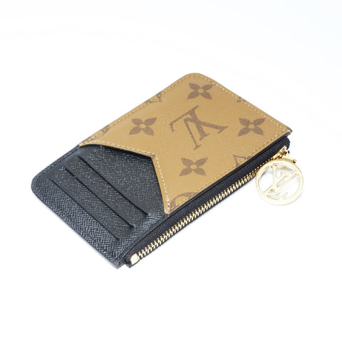 LOUIS VUITTON Porte Carte Romy Monogram Reverse Coin case Brown WS24231